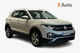 valkoinen Volkswagen T-Cross 2020 kuva 1.