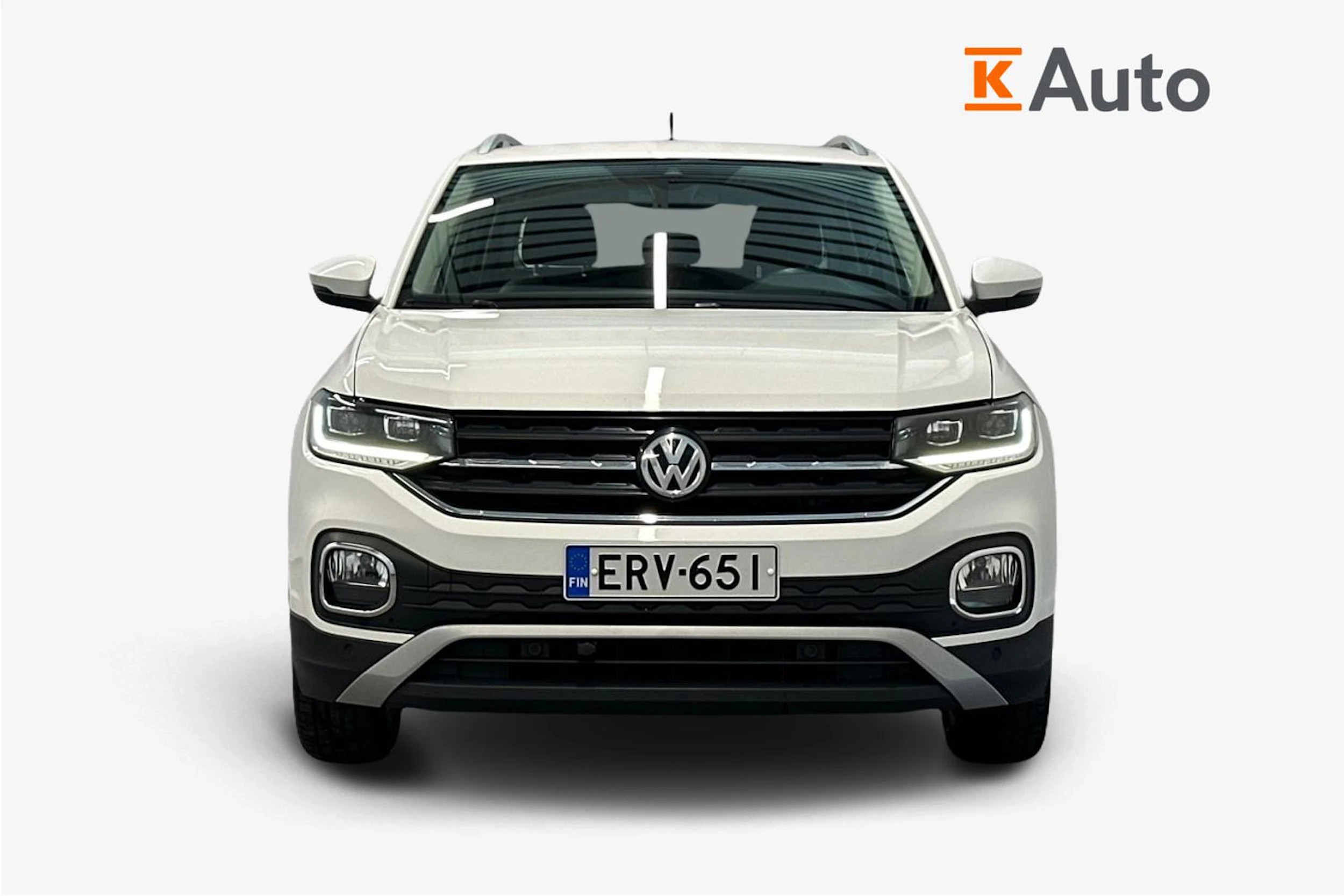 valkoinen Volkswagen T-Cross 2020 kuva 4.