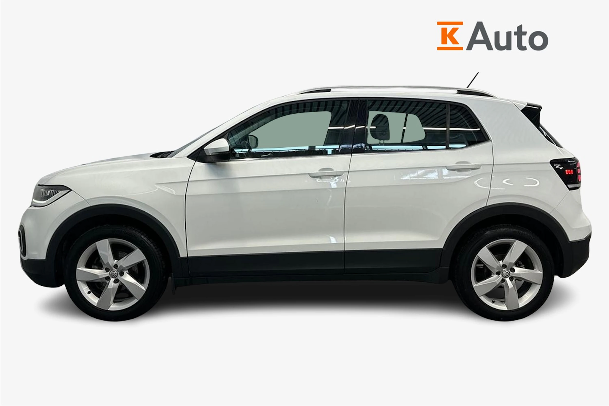 valkoinen Volkswagen T-Cross 2020 kuva 5.