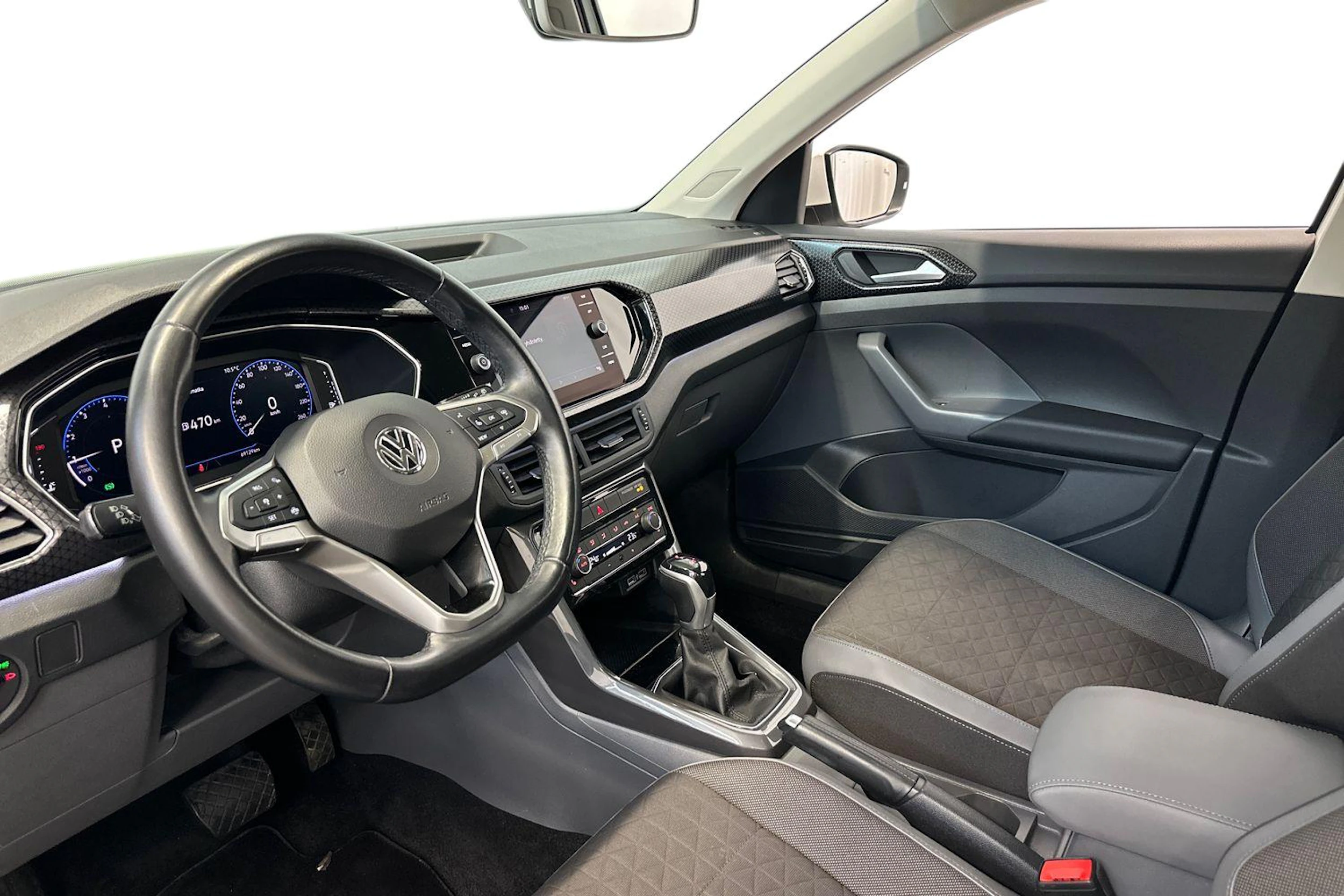 valkoinen Volkswagen T-Cross 2020 kuva 6.