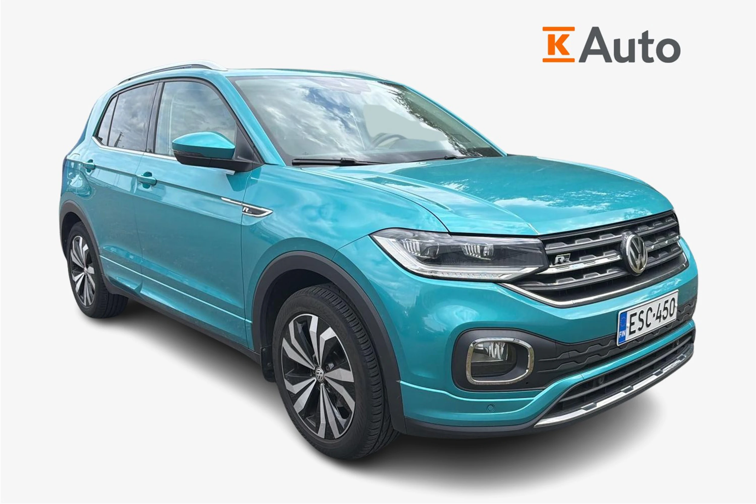Sininen Volkswagen T-Cross 2020 kuva 1.