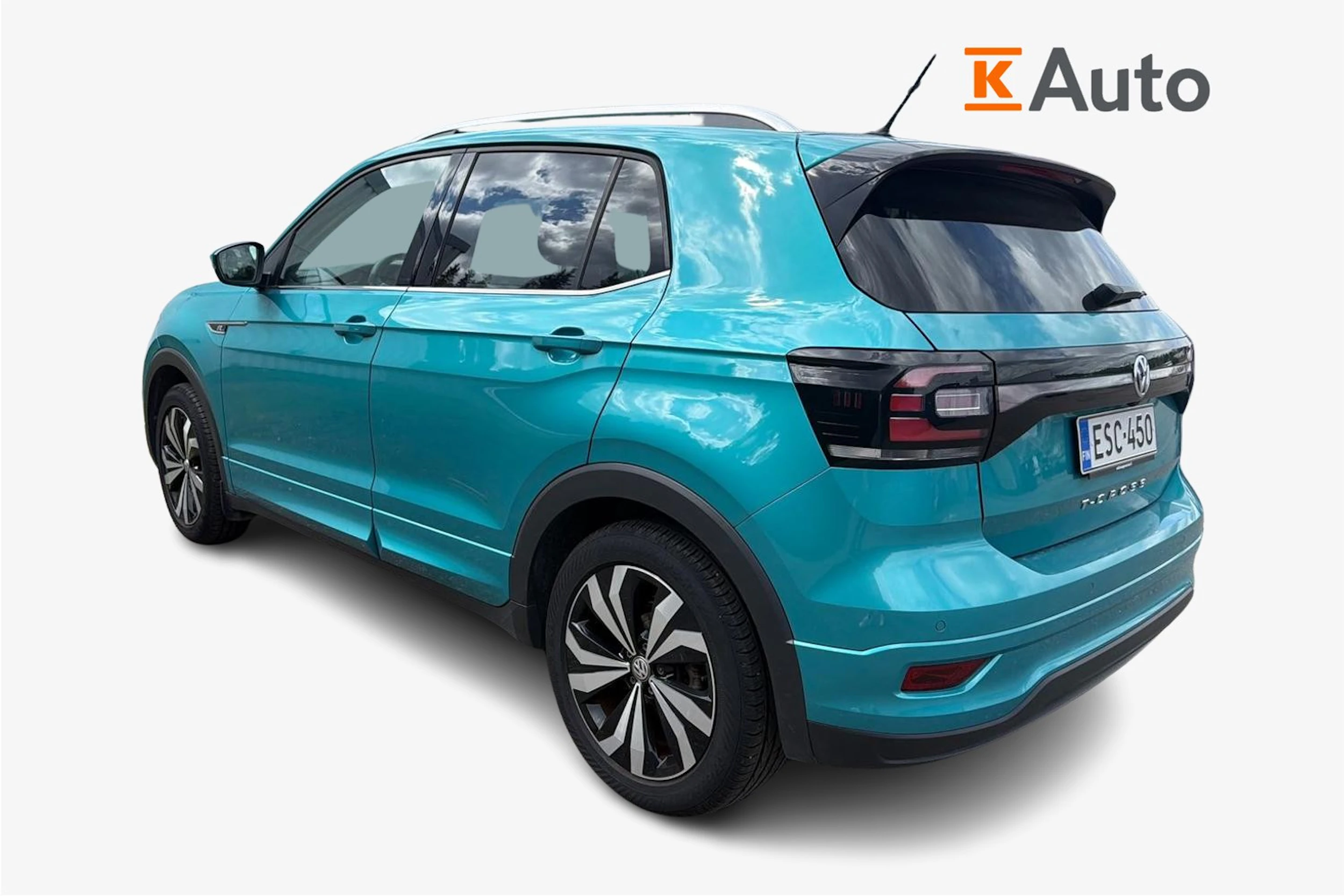 Sininen Volkswagen T-Cross 2020 kuva 2.