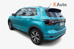 Sininen Volkswagen T-Cross 2020 kuva 2.