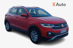 punainen Volkswagen T-Cross 2020 kuva 1.