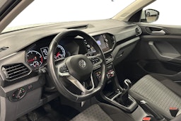 valkoinen Volkswagen T-Cross 2020 kuva 3.