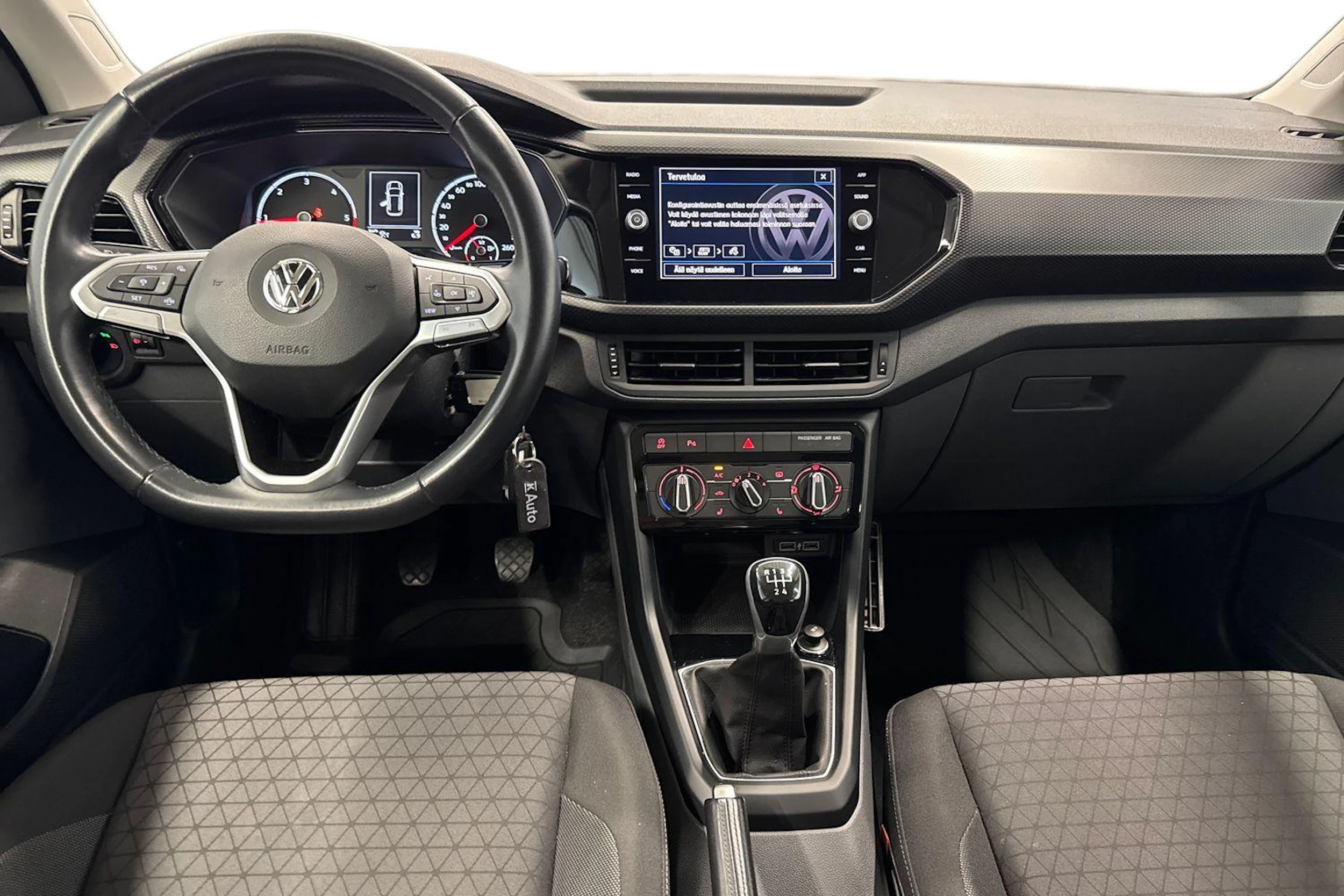 valkoinen Volkswagen T-Cross 2020 kuva 9.