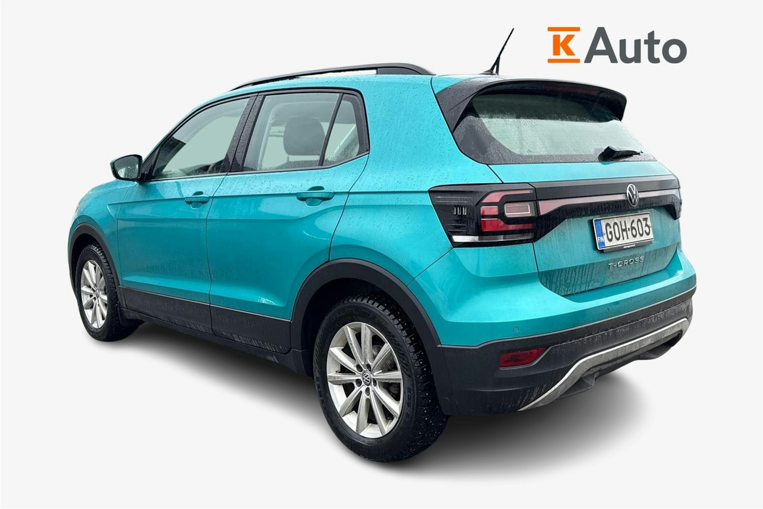 Sininen Volkswagen T-Cross 2020 kuva 2.