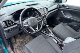 Sininen Volkswagen T-Cross 2020 kuva 3.