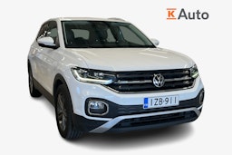 Valkoinen Volkswagen T-Cross 2020 kuva 1.