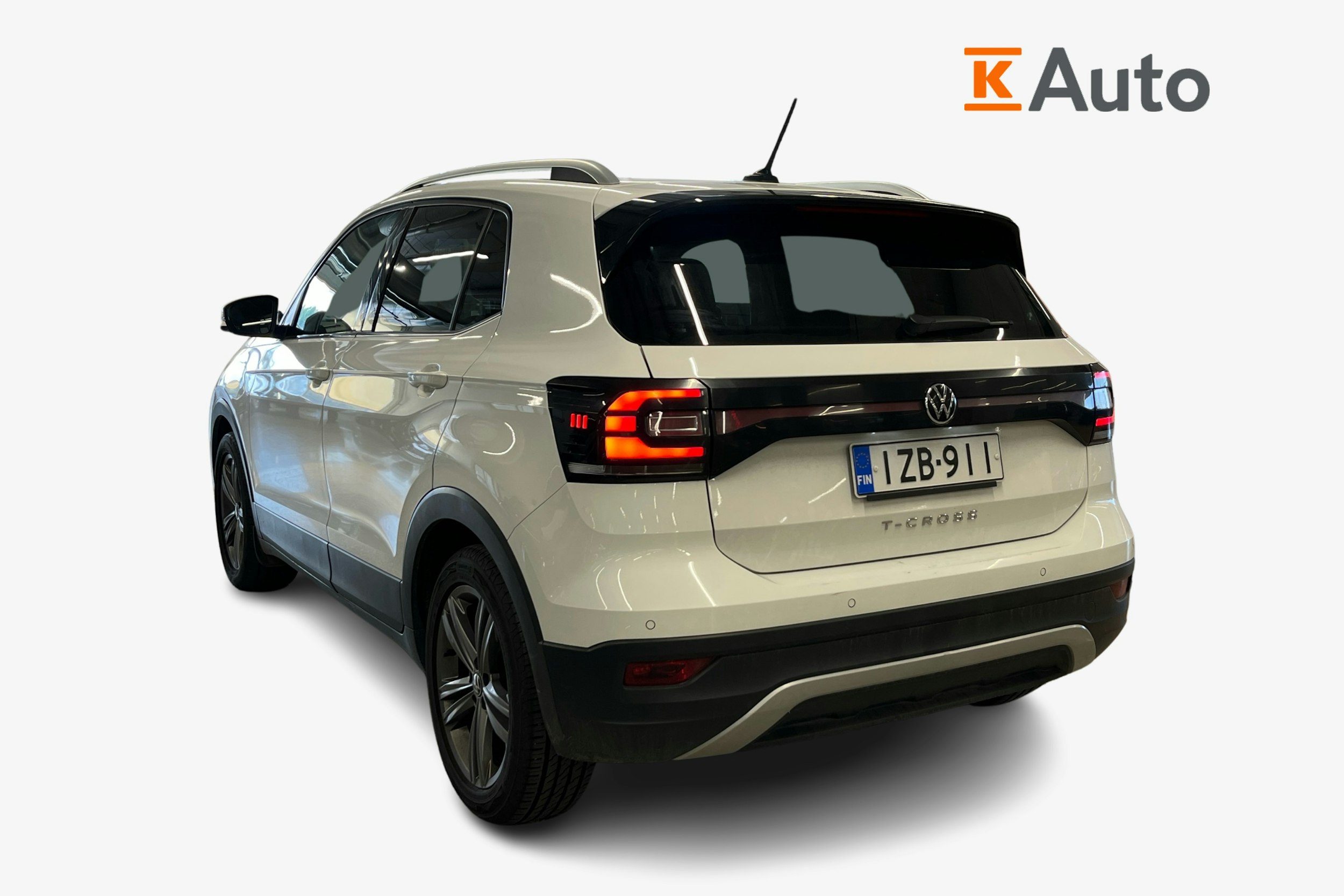 Valkoinen Volkswagen T-Cross 2020 kuva 2.