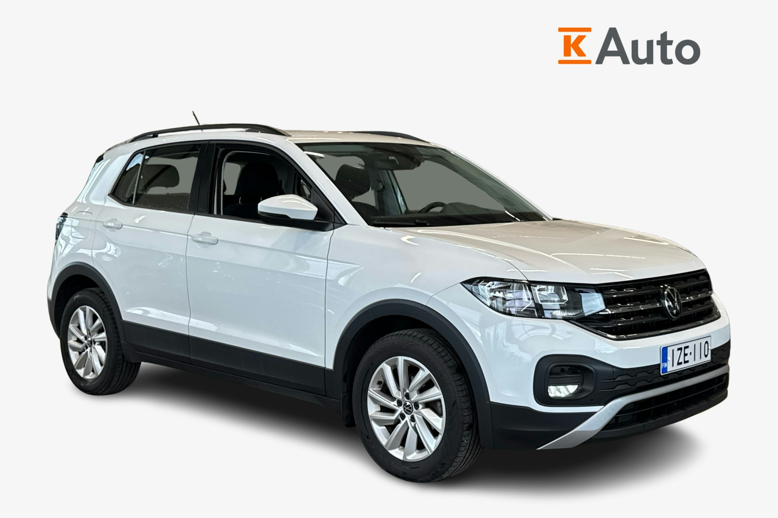 Valkoinen Volkswagen T-Cross 2020 kuva 1.