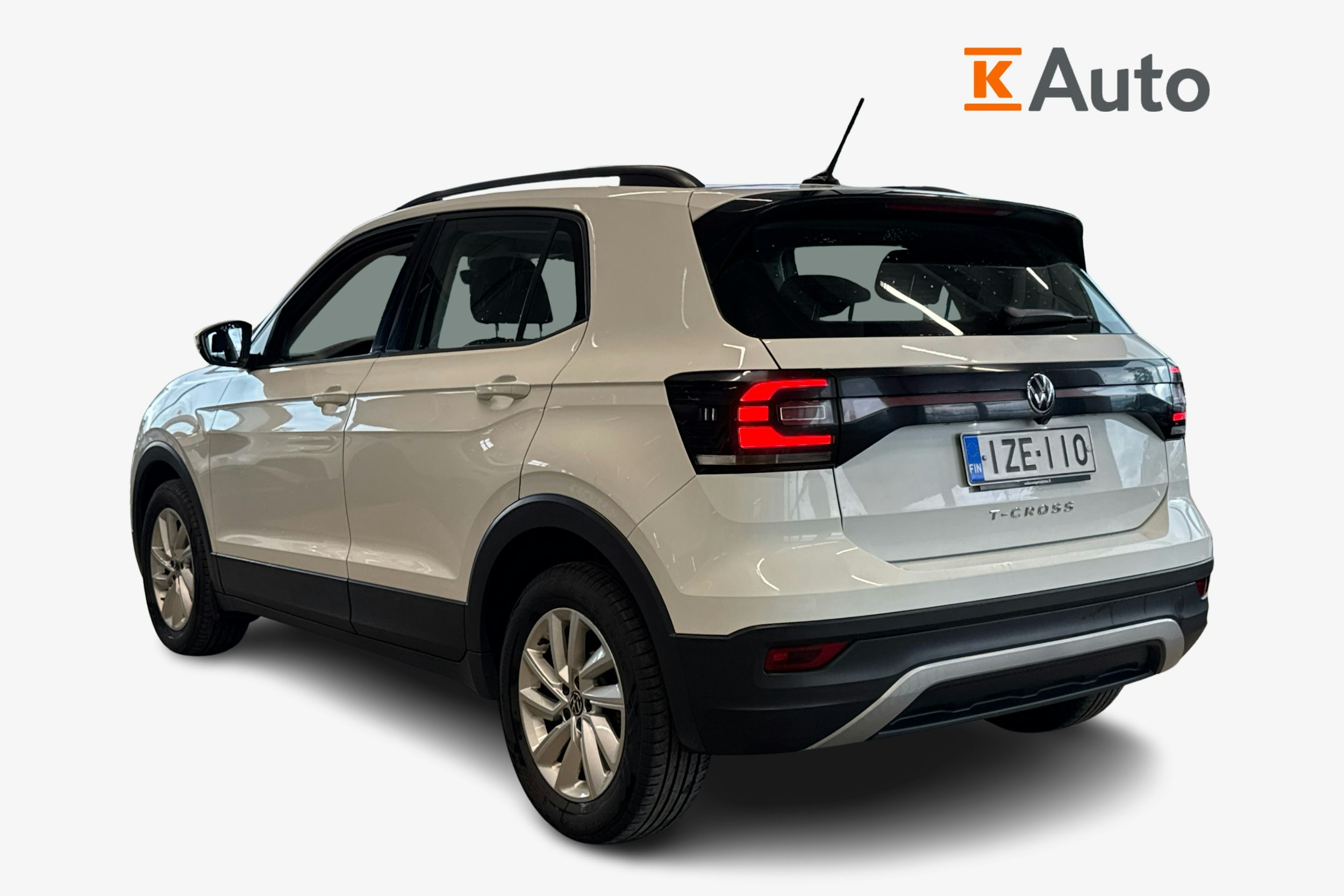 Valkoinen Volkswagen T-Cross 2020 kuva 2.
