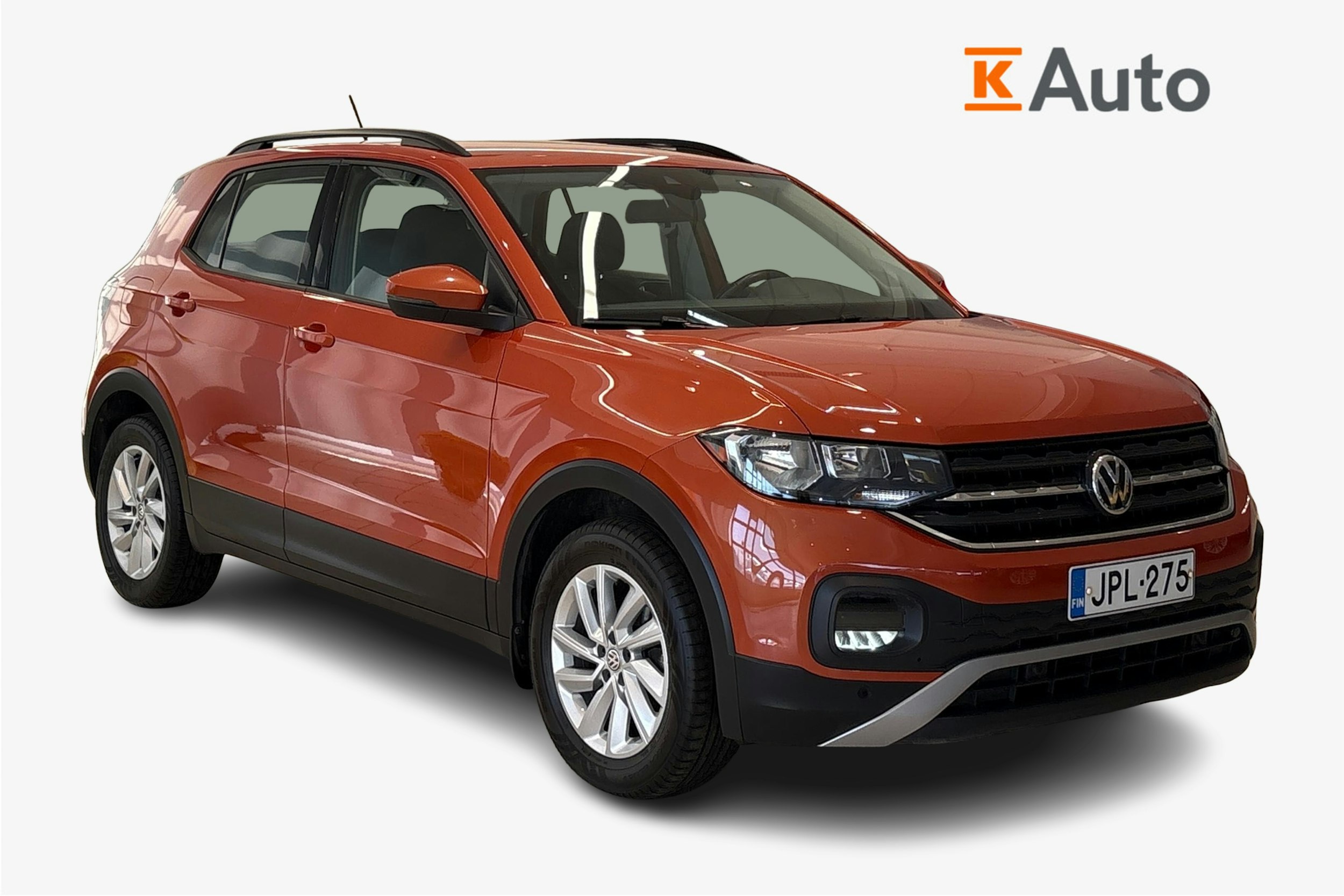 oranssi Volkswagen T-Cross 2020 kuva 1.