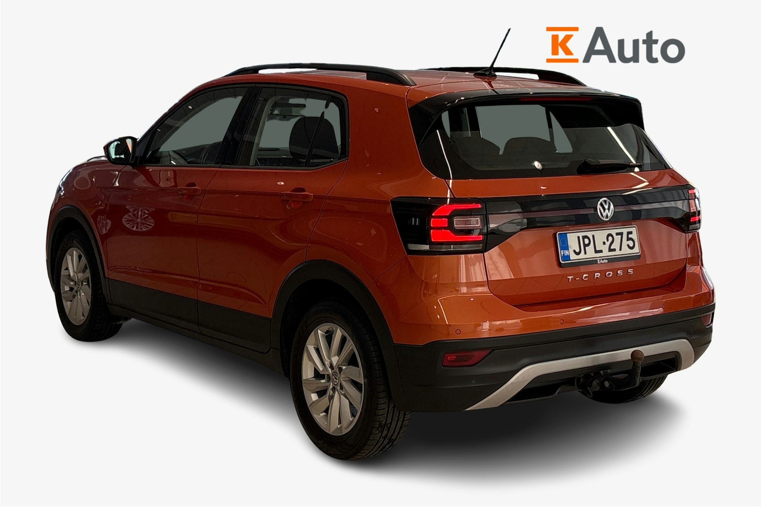 oranssi Volkswagen T-Cross 2020 kuva 2.