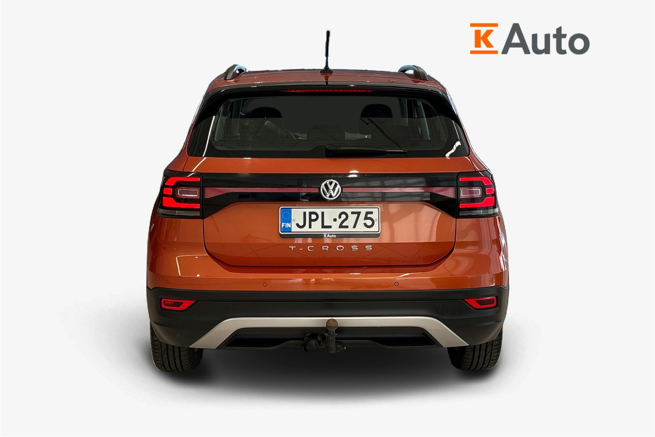 oranssi Volkswagen T-Cross 2020 kuva 3.