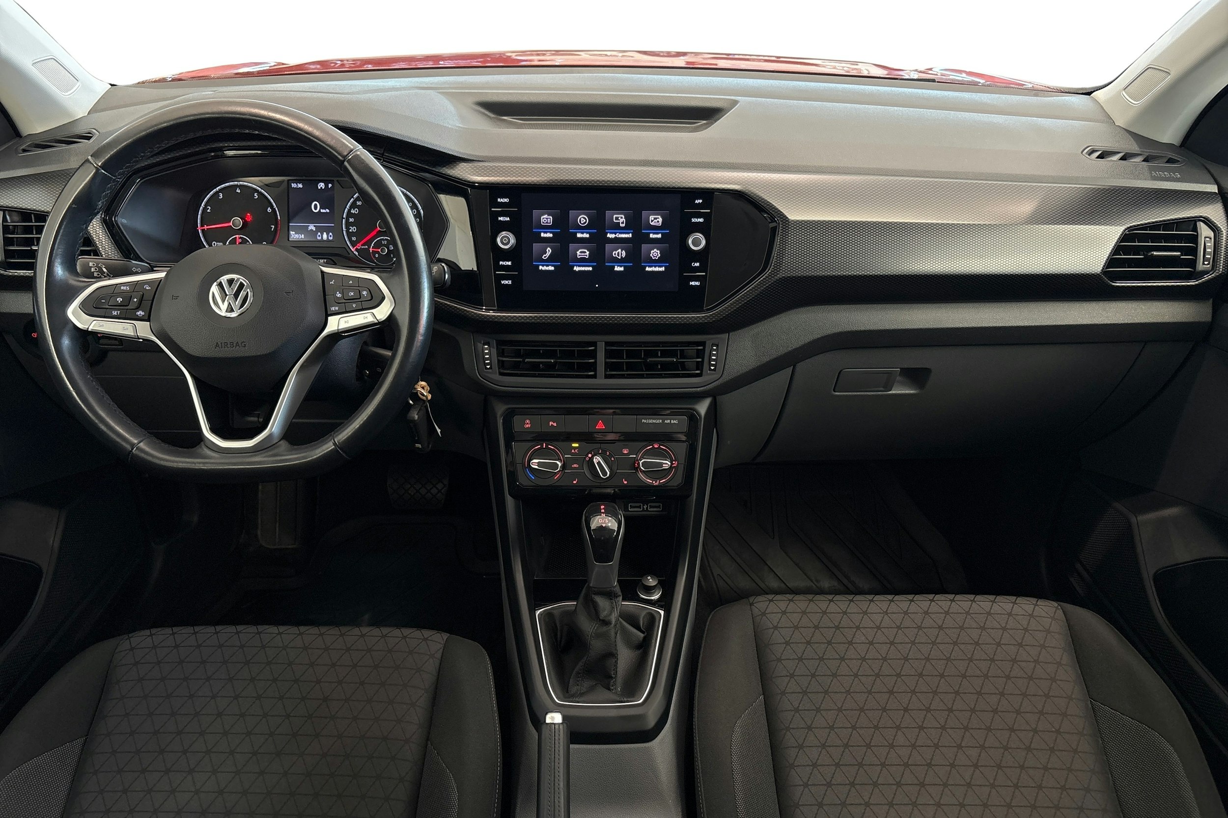 oranssi Volkswagen T-Cross 2020 kuva 9.
