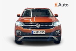 oranssi Volkswagen T-Cross 2020 kuva 5.