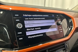 oranssi Volkswagen T-Cross 2020 kuva 21.