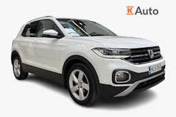valkoinen Volkswagen T-Cross 2020 kuva 1.