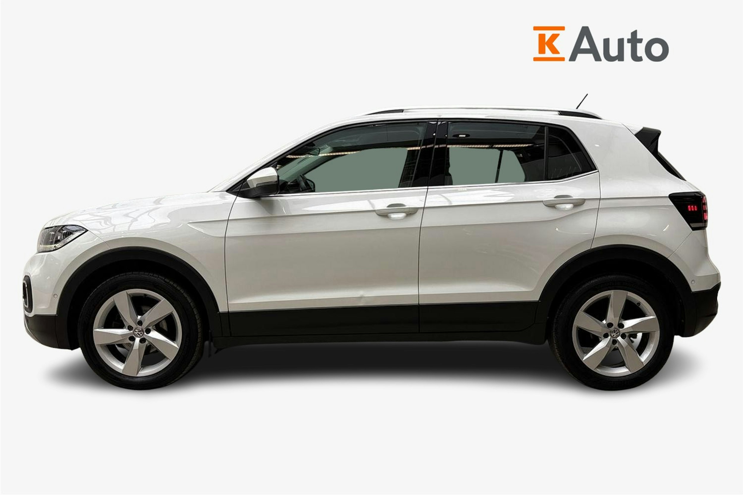 valkoinen Volkswagen T-Cross 2020 kuva 6.