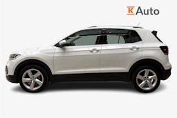 valkoinen Volkswagen T-Cross 2020 kuva 6.