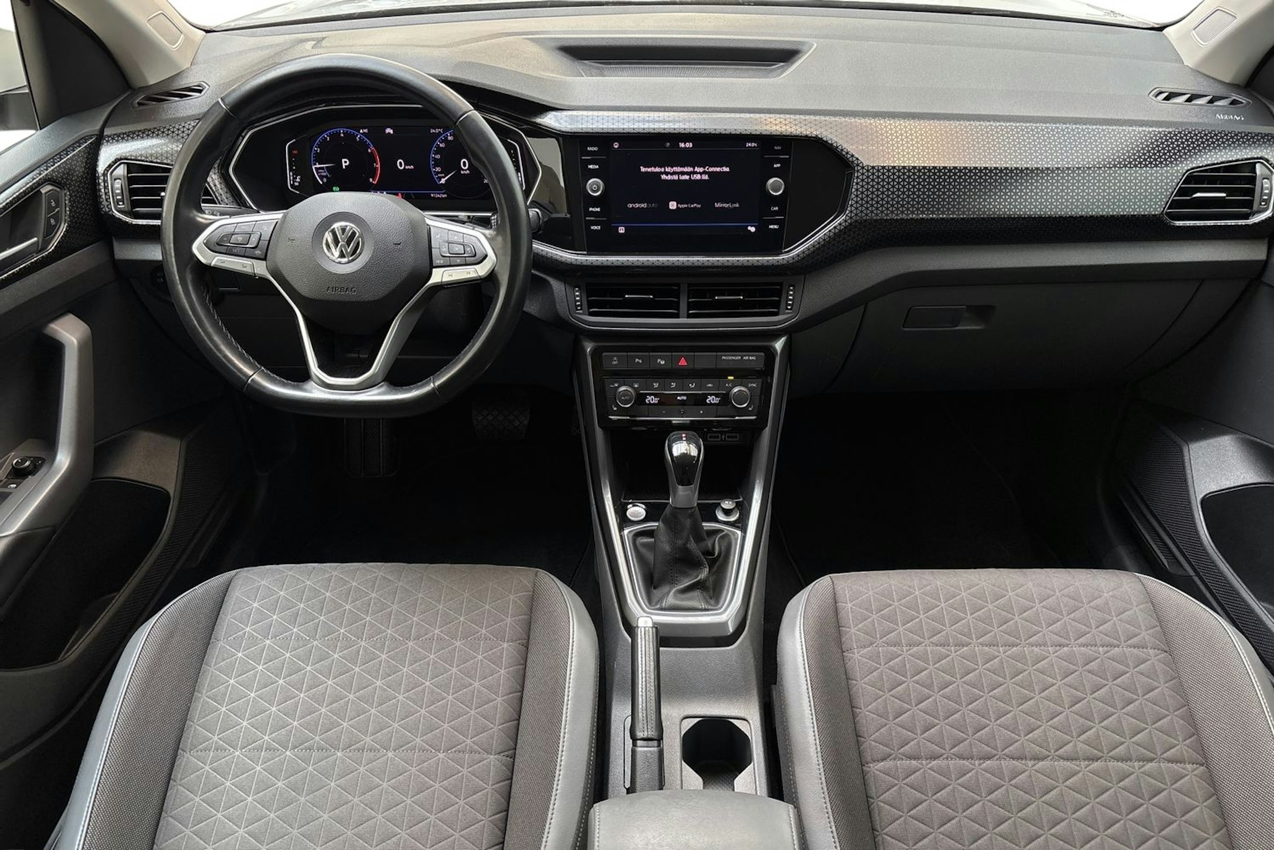 valkoinen Volkswagen T-Cross 2020 kuva 9.