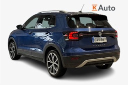 met. sininen Volkswagen T-Cross 2020 kuva 2.