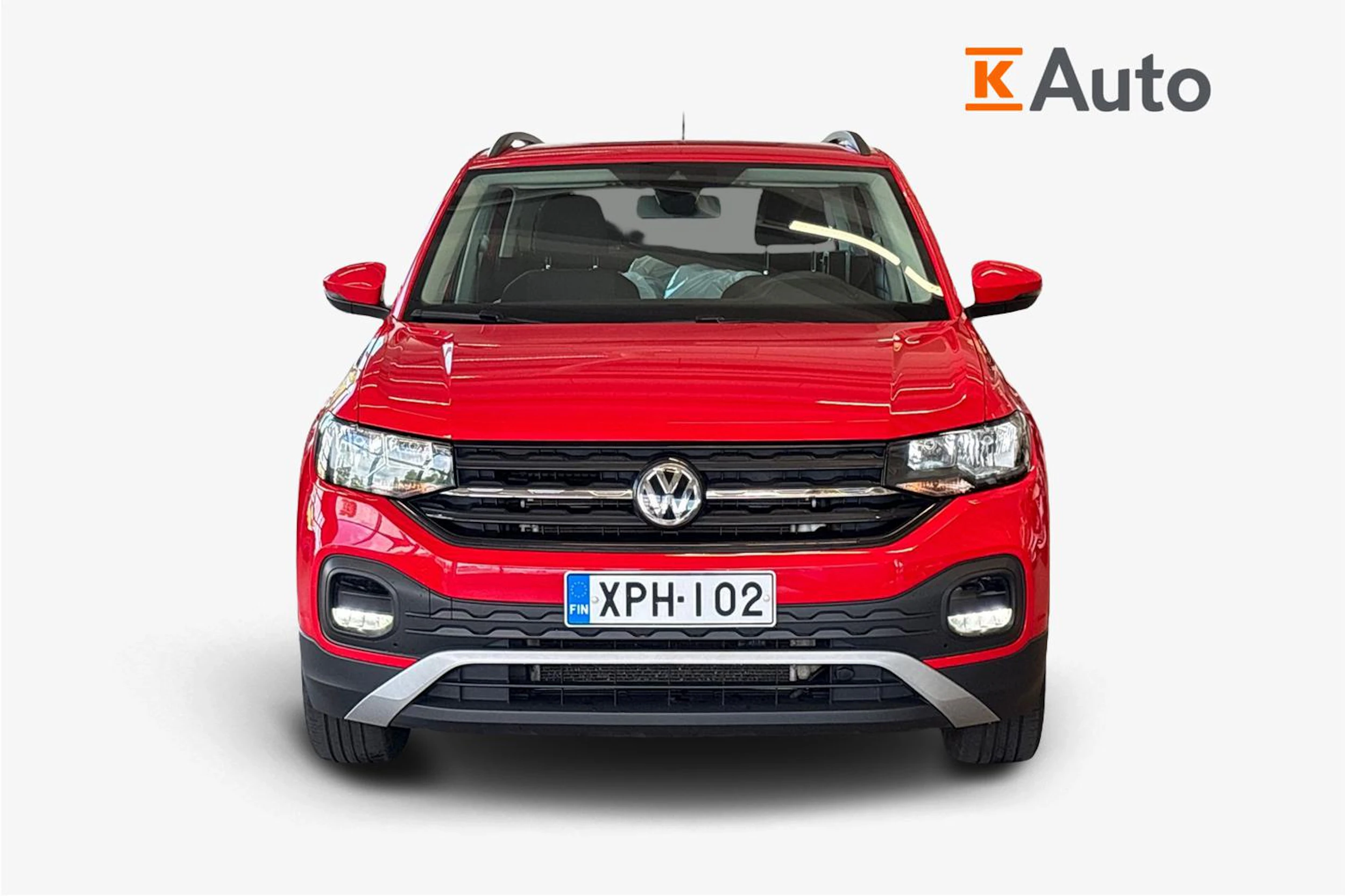 punainen Volkswagen T-Cross 2020 kuva 4.