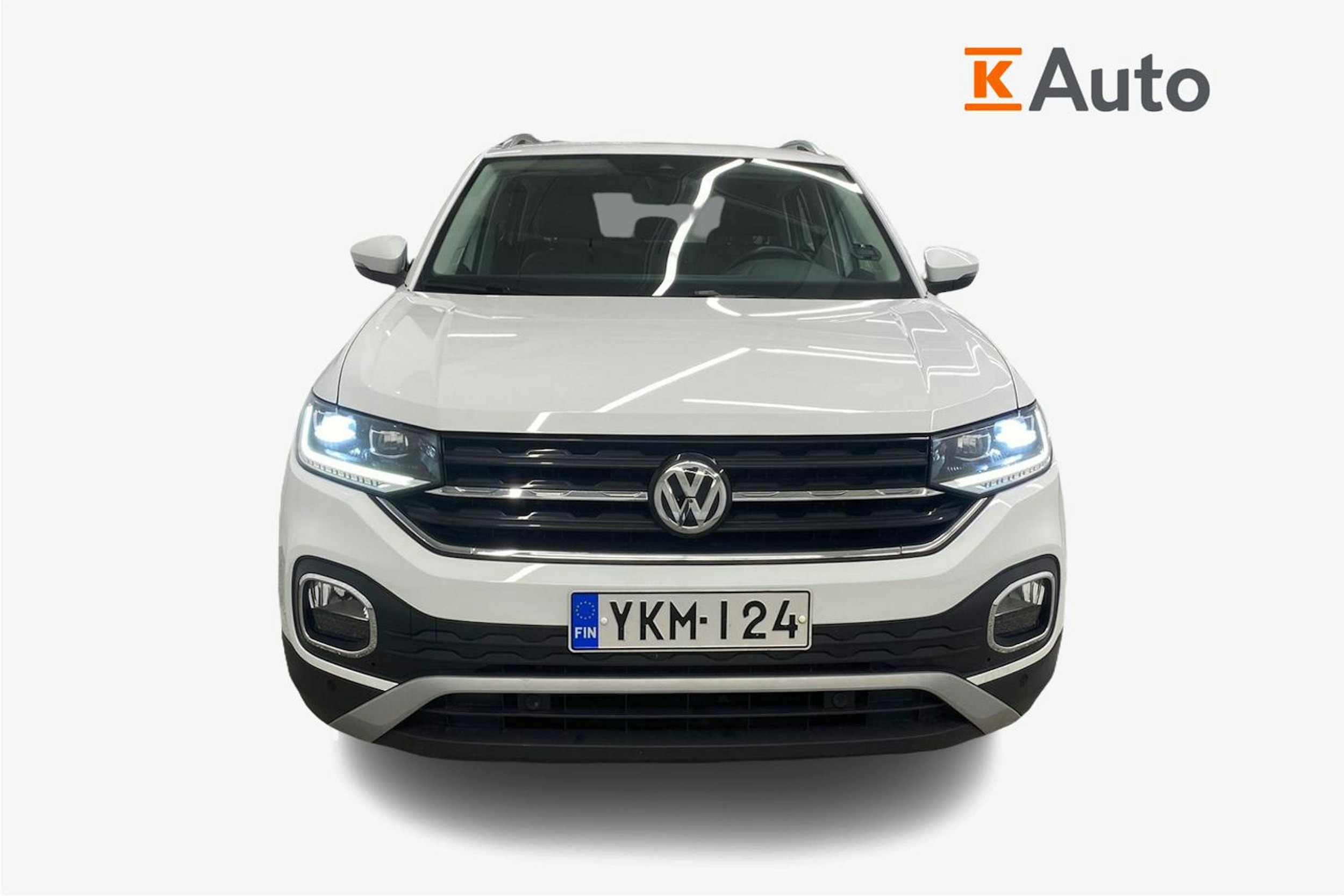 Valkoinen Volkswagen T-Cross 2020 kuva 5.
