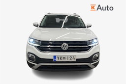 Valkoinen Volkswagen T-Cross 2020 kuva 5.
