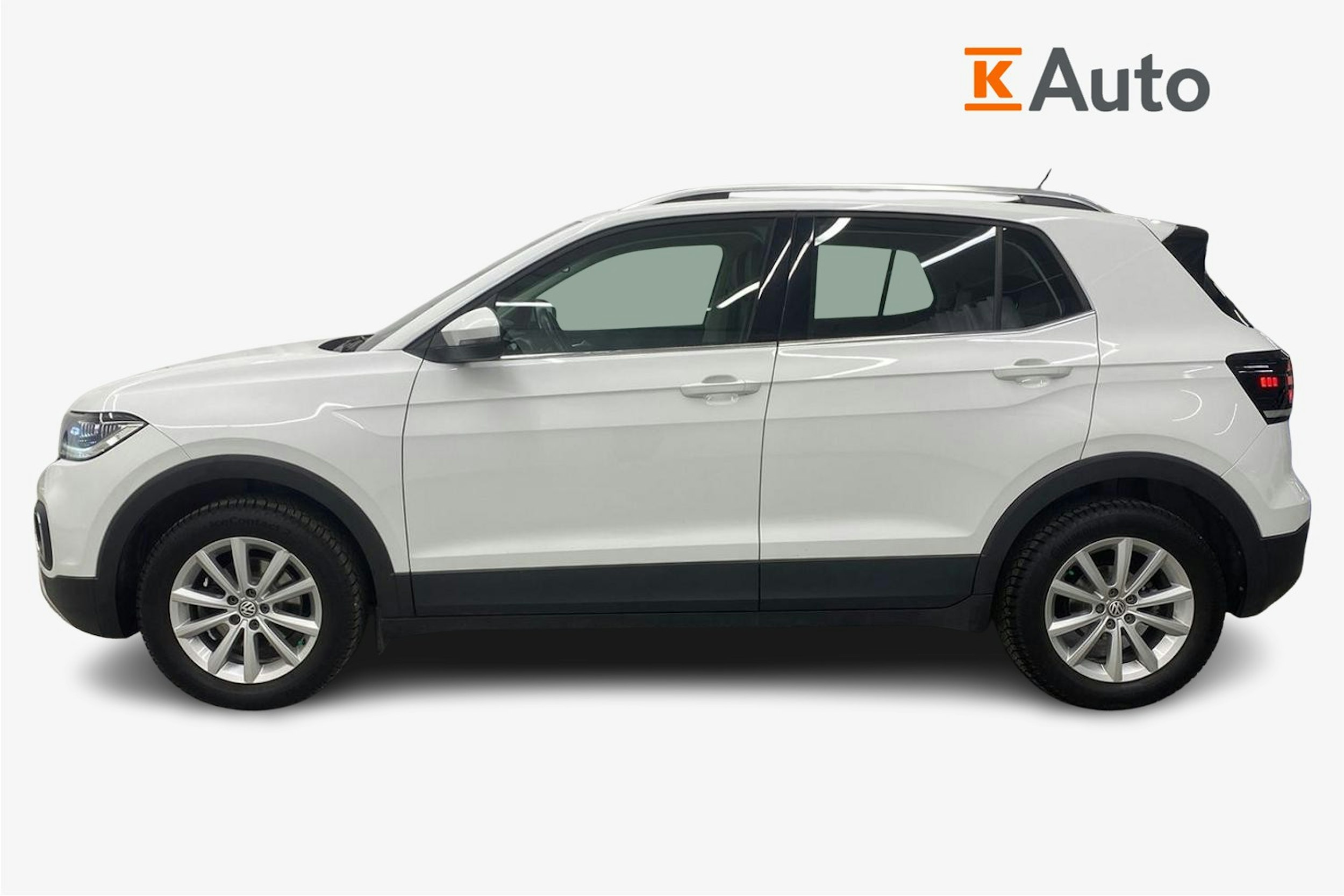 Valkoinen Volkswagen T-Cross 2020 kuva 6.