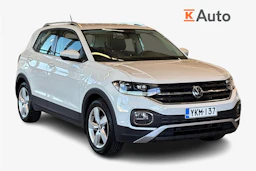 Valkoinen Volkswagen T-Cross 2020 kuva 1.