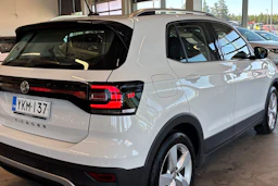Valkoinen Volkswagen T-Cross 2020 kuva 4.