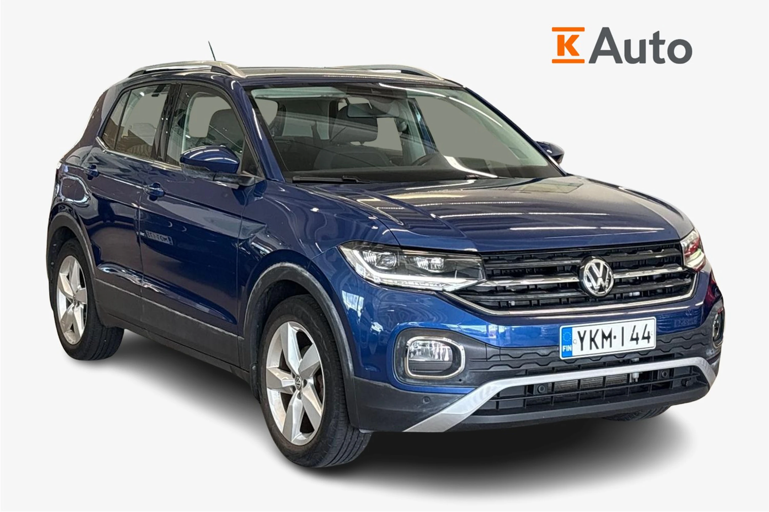met. sininen Volkswagen T-Cross 2020 kuva 1.