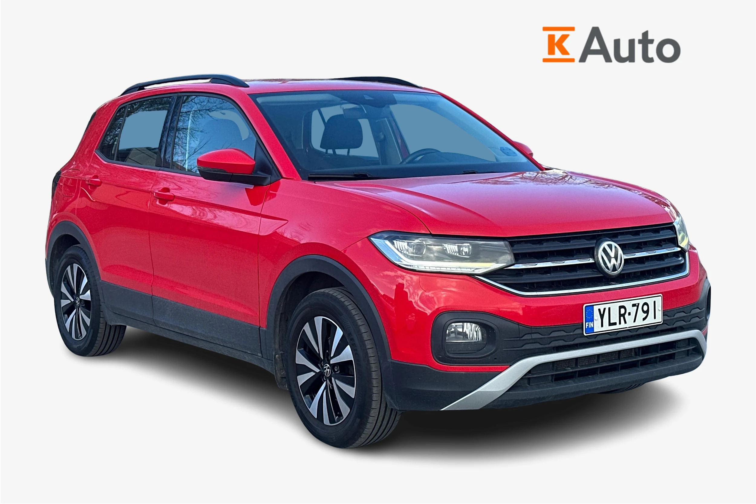 punainen Volkswagen T-Cross 2020 kuva 1.