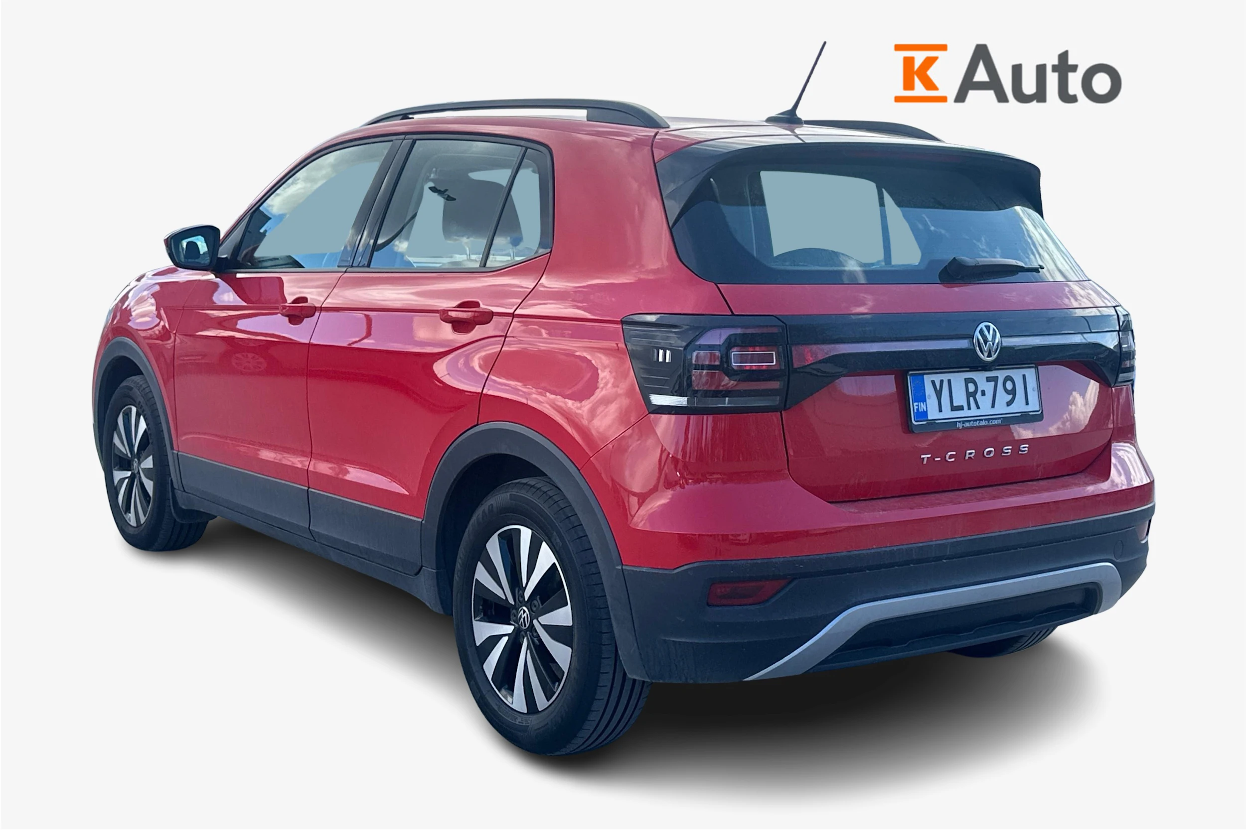 punainen Volkswagen T-Cross 2020 kuva 2.