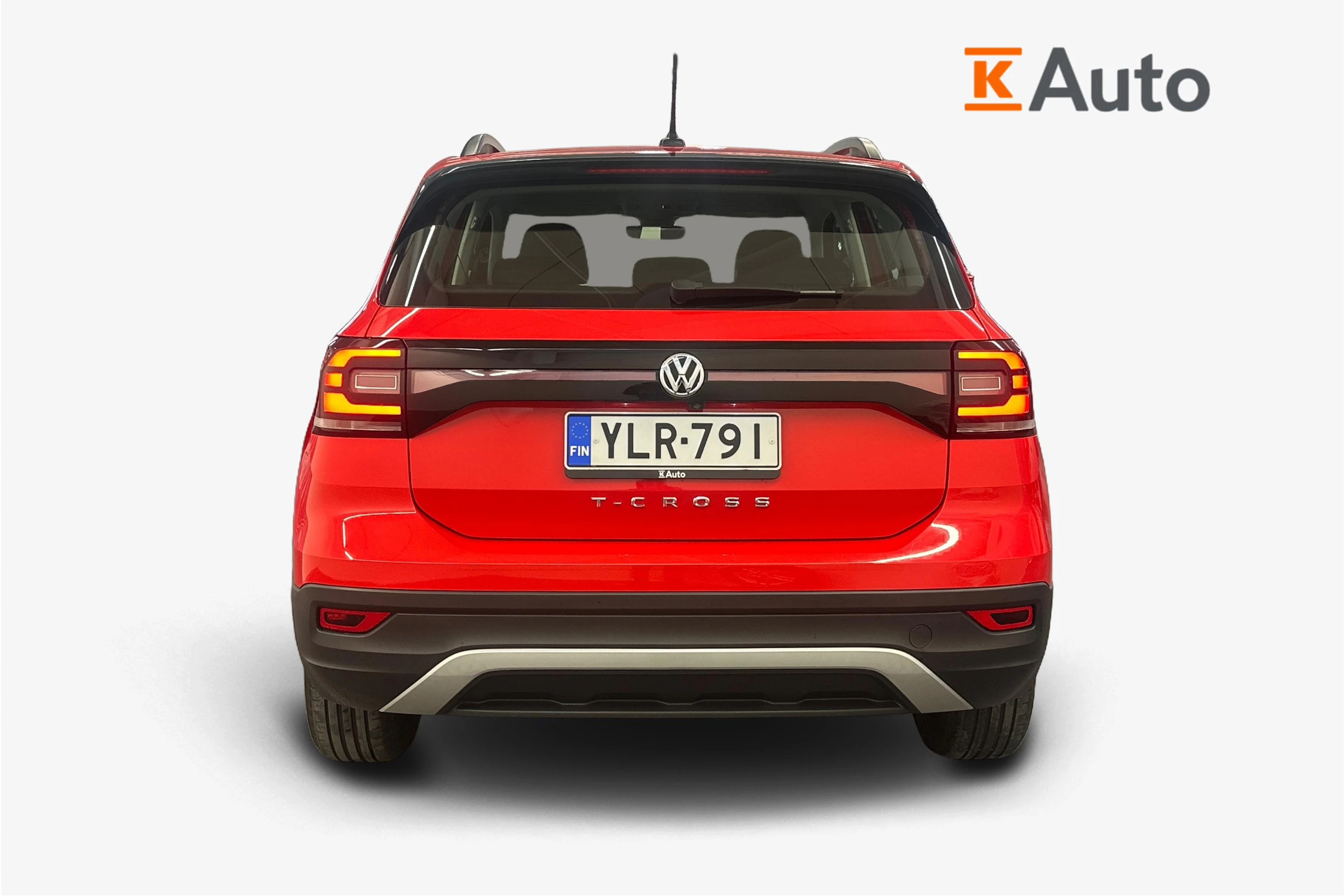 punainen Volkswagen T-Cross 2020 kuva 4.