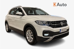 valkoinen Volkswagen T-Cross 2020 kuva 1.