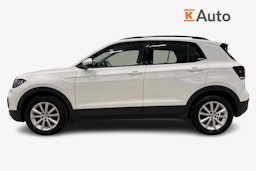 valkoinen Volkswagen T-Cross 2020 kuva 6.