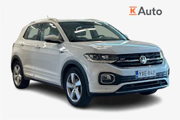 Valkoinen Volkswagen T-Cross 2020 kuva 1.