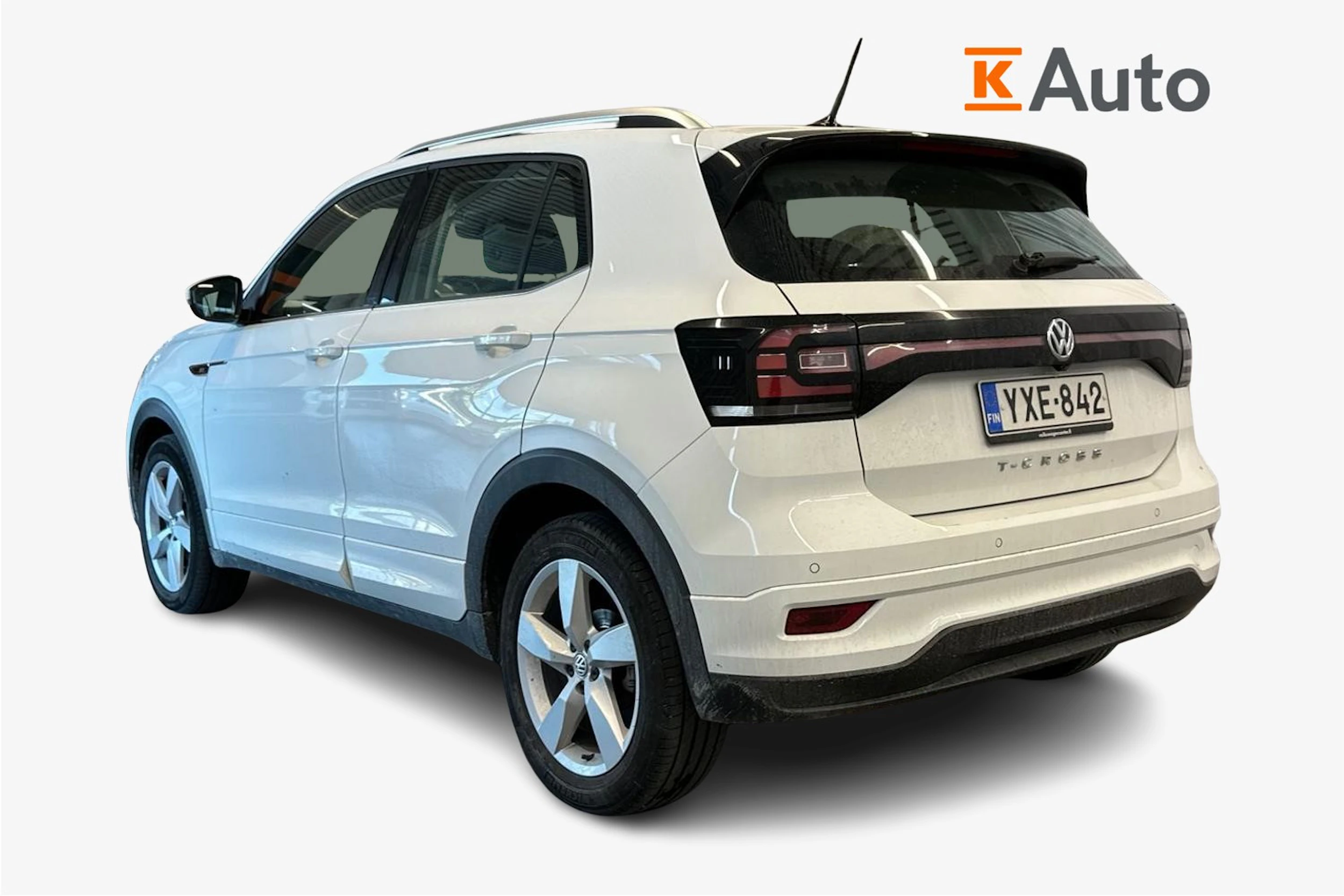 Valkoinen Volkswagen T-Cross 2020 kuva 2.