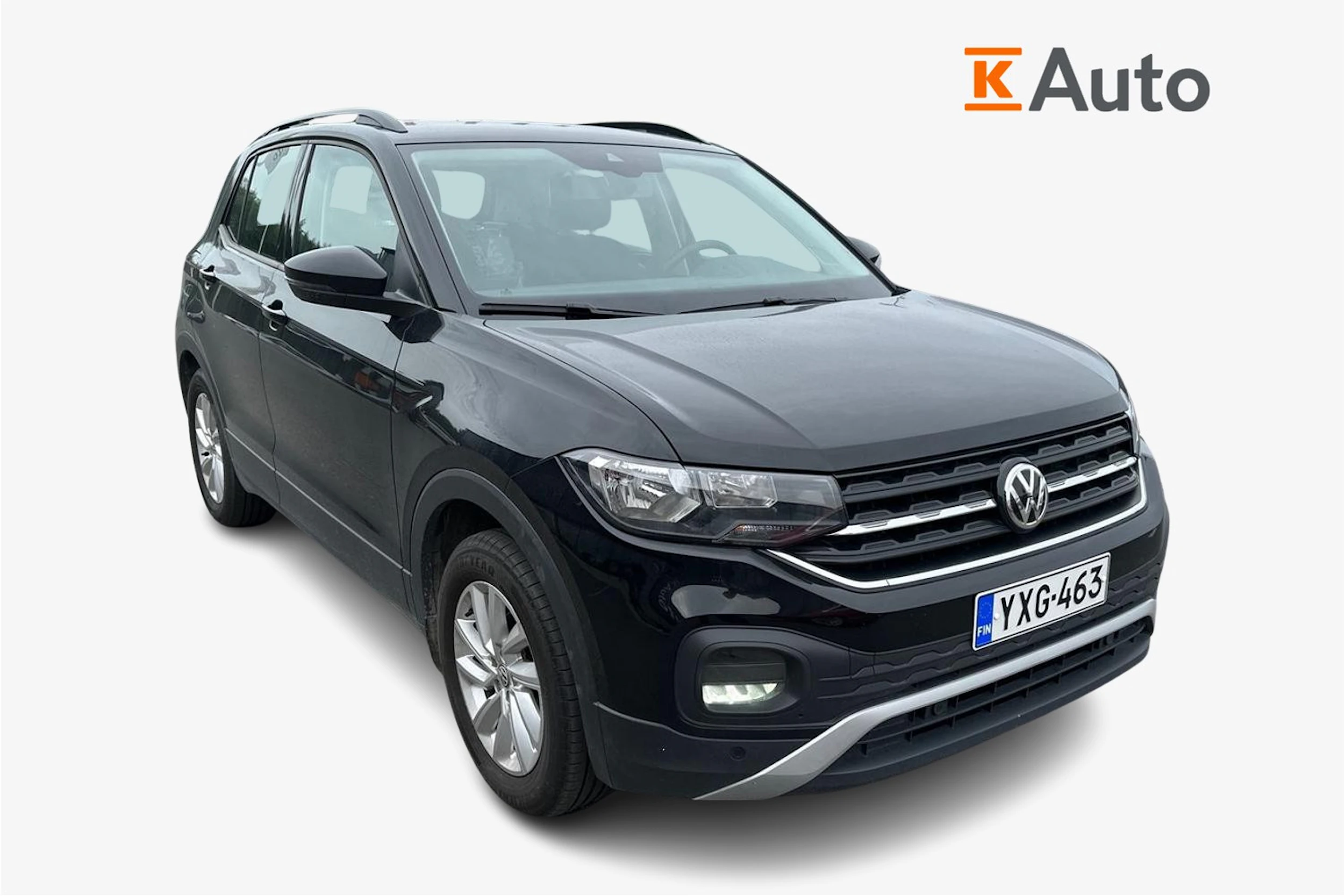 musta Volkswagen T-Cross 2020 kuva 1.