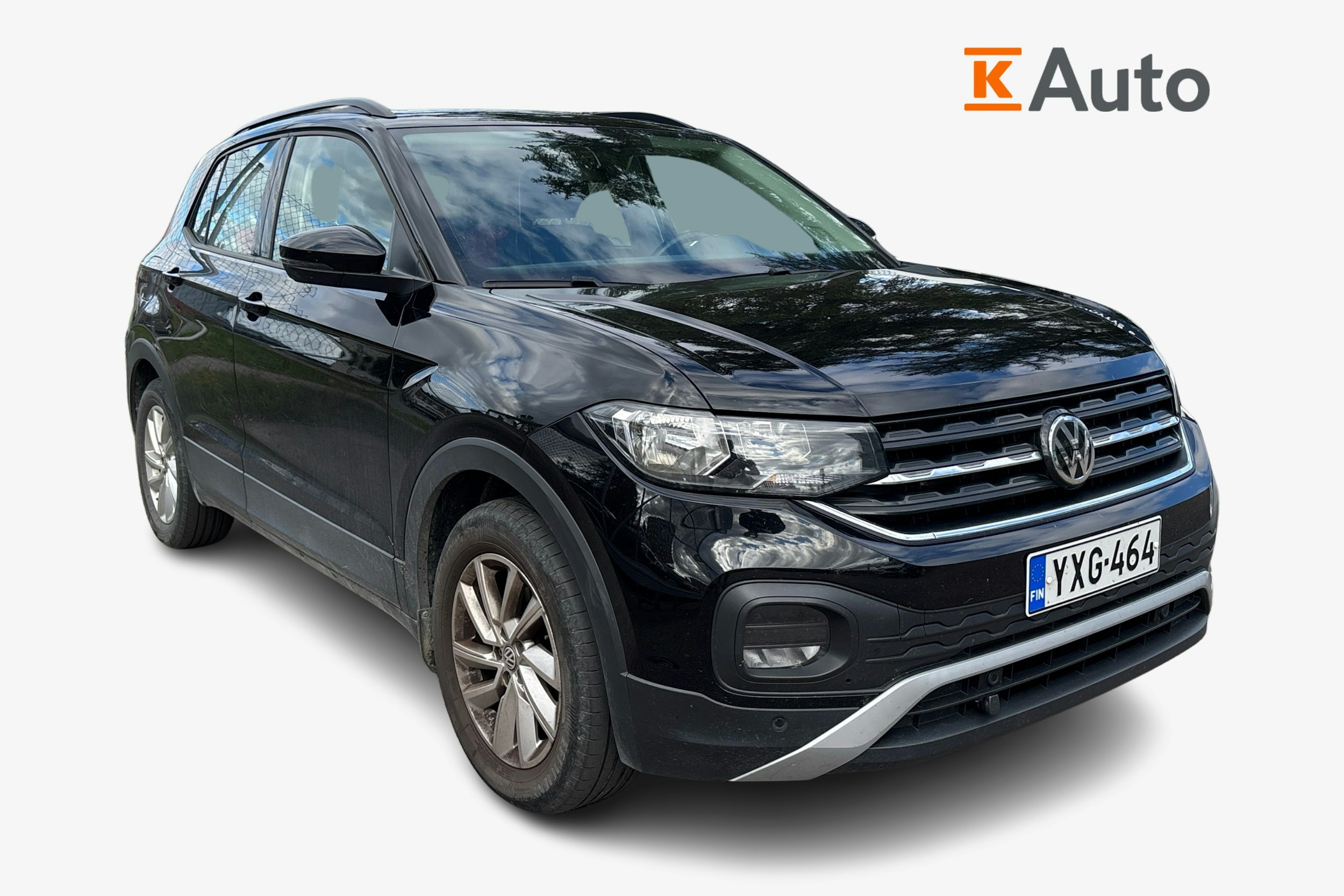 musta Volkswagen T-Cross 2020 kuva 1.