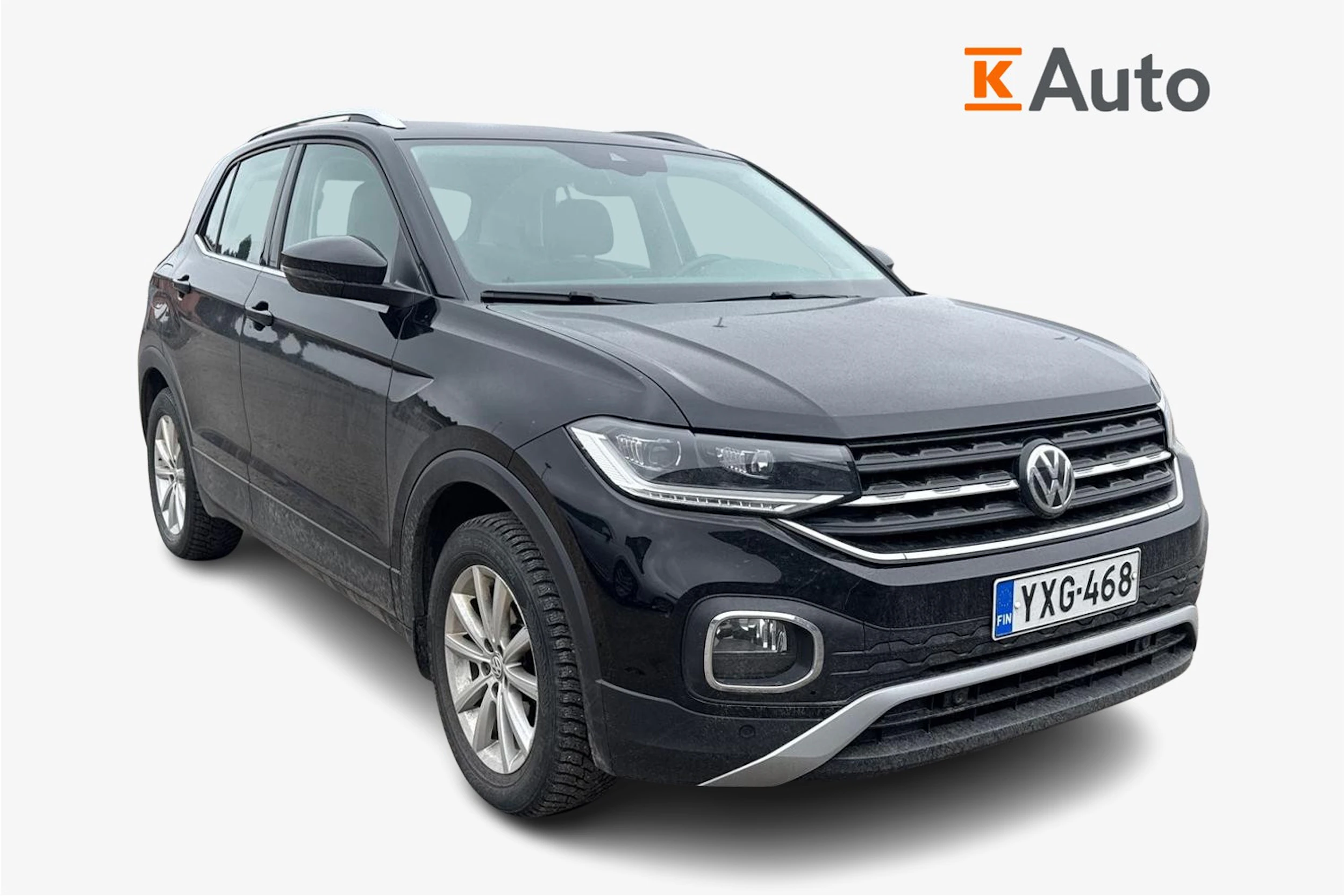 musta Volkswagen T-Cross 2020 kuva 1.