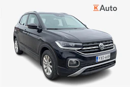 musta Volkswagen T-Cross 2020 kuva 1.