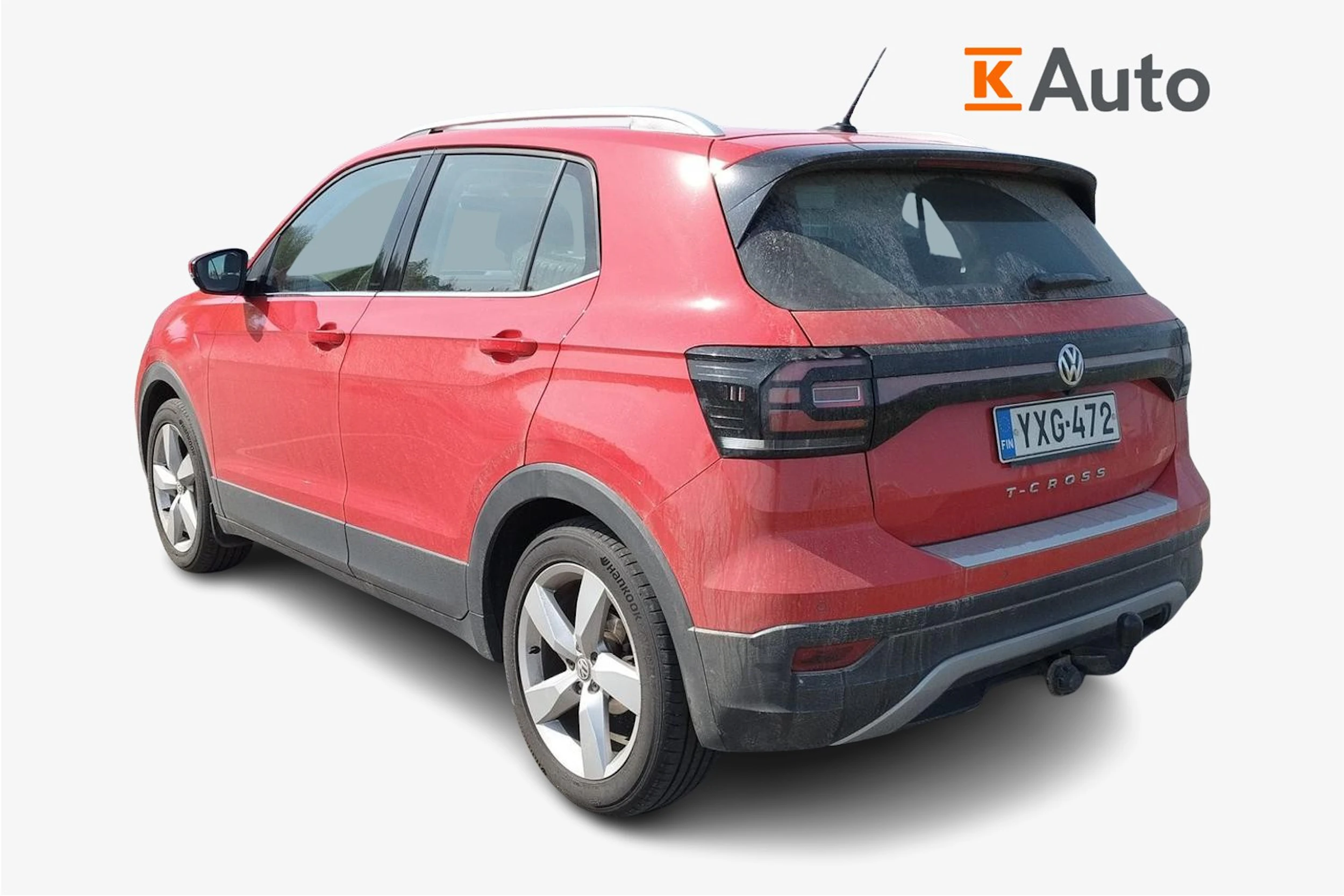 punainen Volkswagen T-Cross 2020 kuva 2.