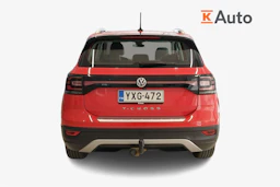 Punainen Volkswagen T-Cross 2020 kuva 4.