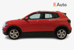 Punainen Volkswagen T-Cross 2020 kuva 7.