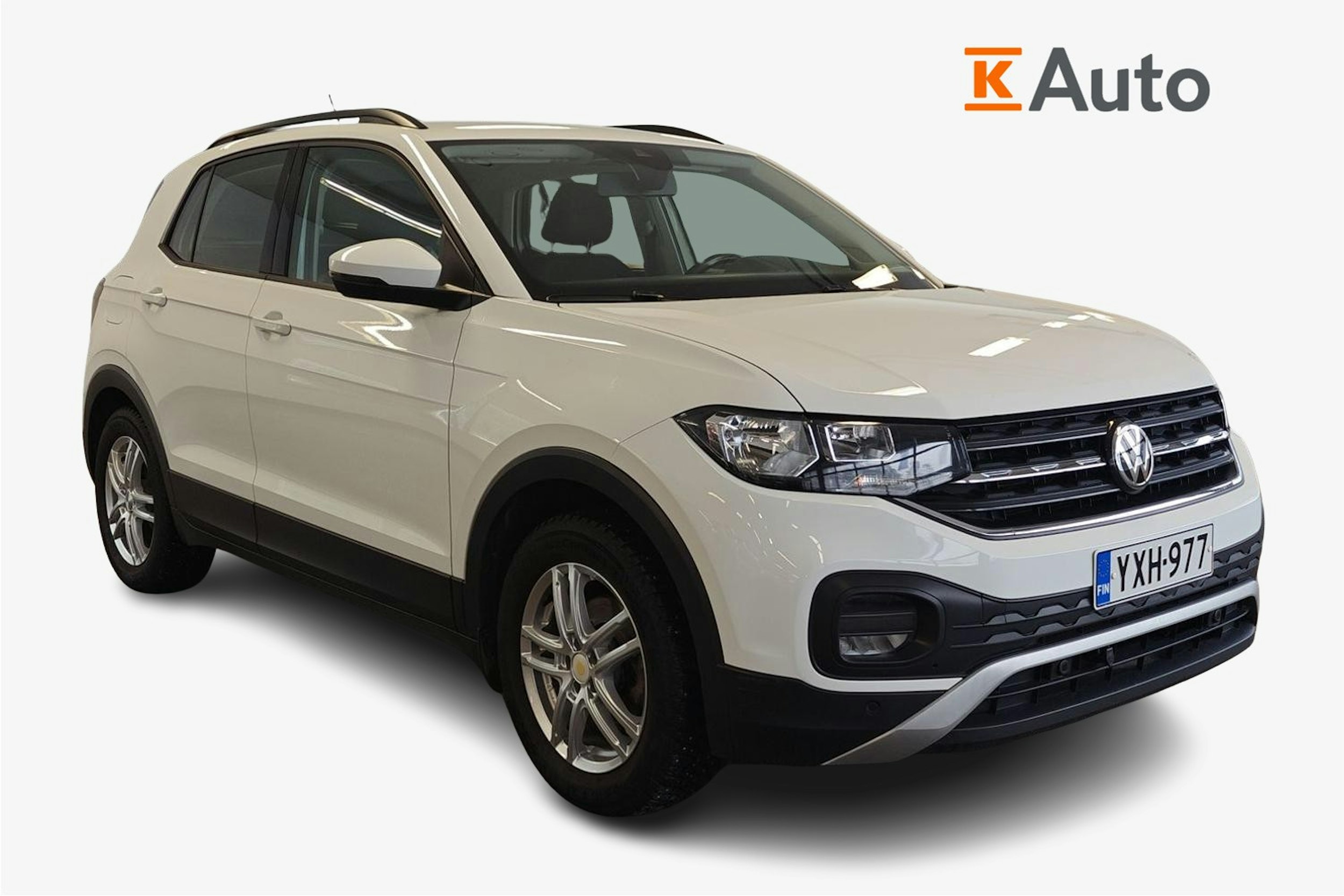 valkoinen Volkswagen T-Cross 2020 kuva 1.