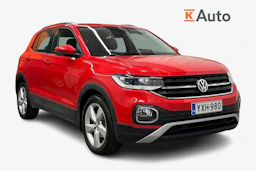 punainen Volkswagen T-Cross 2020 kuva 1.